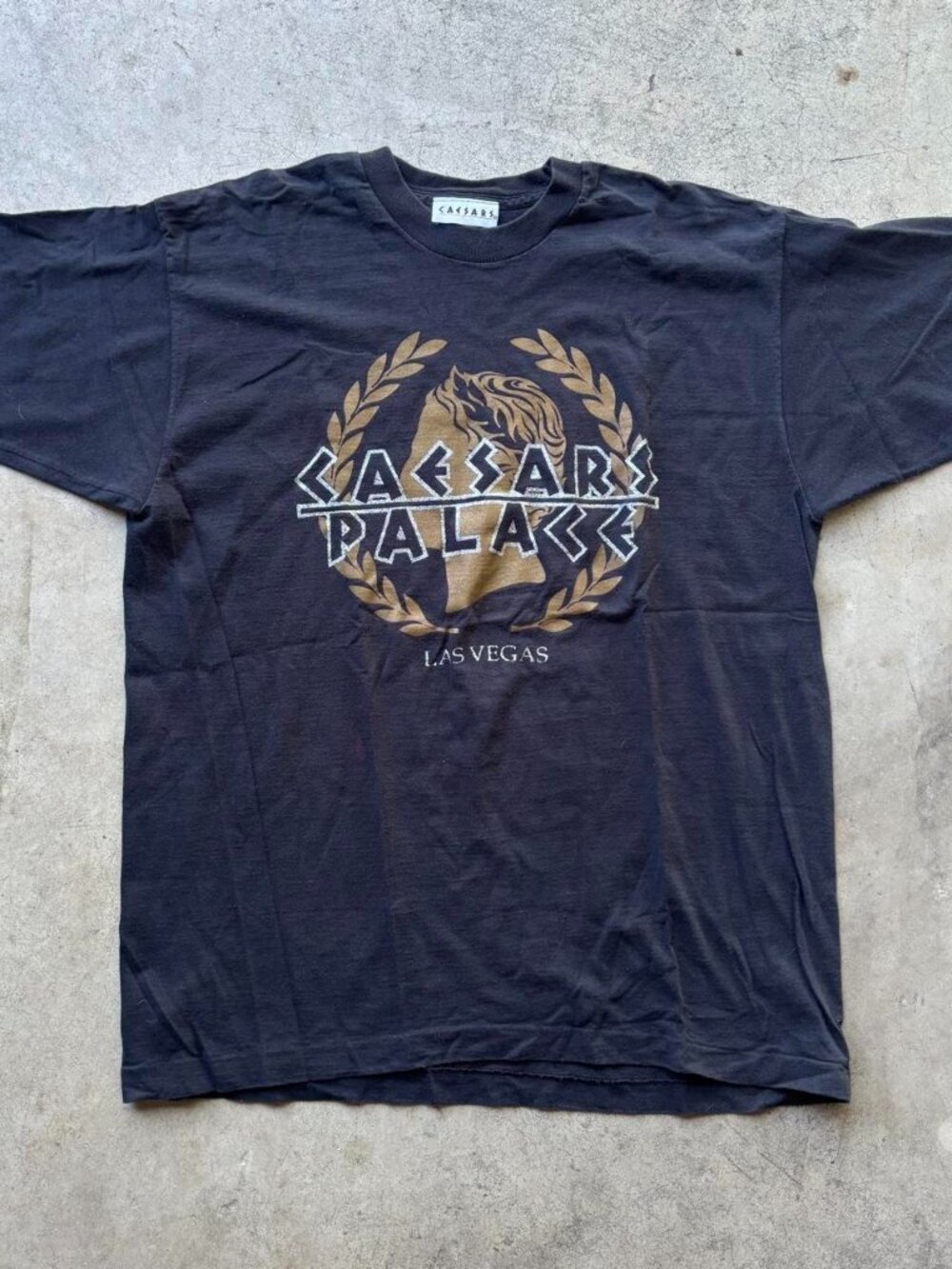 Caesars Palace Las Vegas Tee Shirt Black XL